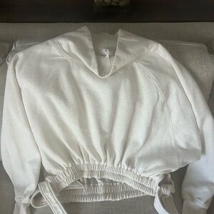 Anthropologie Daily Practice Cream Pullover